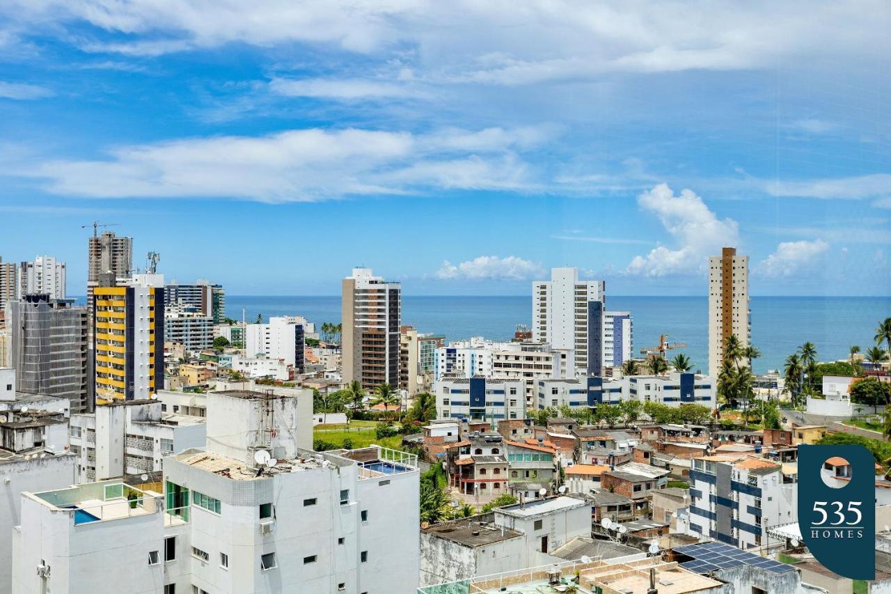 Lindo E Aconchegante Com Vista Panoramica Na Barra Apartamento