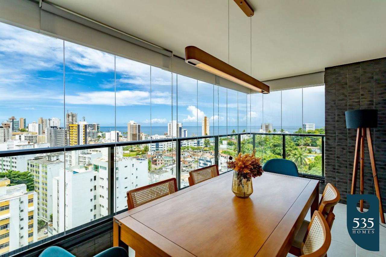 Lindo E Aconchegante Com Vista Panoramica Na Barra Apartamento Salvador