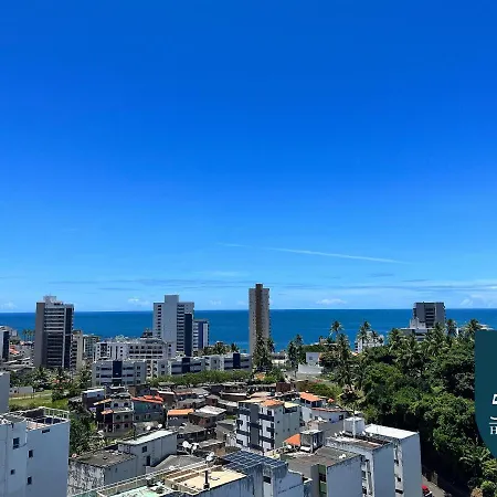 Lindo E Aconchegante Com Vista Panoramica Na Barra Apartment Salvador Exterior photo